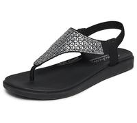 Skechers Meditation Luxe - Modern Event para mujer, Negro, 11