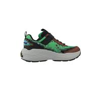 Skechers Mega-Craft 4K - Tenis para niño, Brown, 35 EU