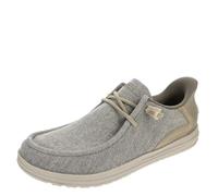 Skechers Melson Coronado- Tenis para Hombre, Lona Caqui, 40 EU