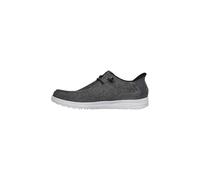 Skechers Melson-Coronado, Zapatillas Hombre, Negro/Gris, 44 EU