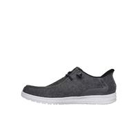 Skechers Melson-Coronado, Zapatillas Hombre, Negro/Gris, 46 EU