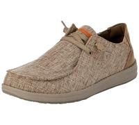 Skechers Melson NELA, Sin Cordones Hombre, Malla marrón, 41 EU