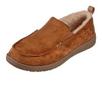 Skechers Melson Willmore, Pantuflas Hombre, Microfibra marrón, 47.5 EU