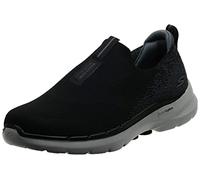 Skechers Gowalk 6-Stretch Fit Slip-On Athletic Performance - Zapatos para Caminar, Color Negro/Blanco, 8.5 X-Ancho, Negro y Blanco, 41 EU