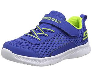 Skechers Men's Comfy Flex 2.0 Trainers, Blue Royal Mesh Lime Trim Ryl, 22