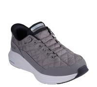 Skechers Men's Contour Foam Cozy Fit Hands Free Slip-in Sneaker, Charcoal/Black, 7 Wide