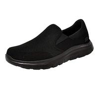 Skechers Men's Flex Advantage Slip Resistant Sr Mcallen Slip on, Zapato de Trabajo Hombre, Black, 41 EU Ancho