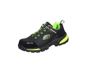 Skechers Men's Galton Pending Construction Boot, Lima, negro, 41.5 EU