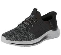 Skechers Garner Newick, Sin Cordones Hombre, Negro Textil Sintético, 41.5 EU