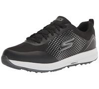 Skechers Men's Go Golf Elite 5 Sport Trainers, Black Synthetic Textile White Trim, 47.5 EU