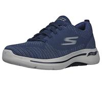Skechers Men's Gowalk Arch Fit-Athletic Workout Hiking Shoe with Air-Cooled Foam Trainers Sneakers, Navy Blue 2, 11.5 X-Wide
