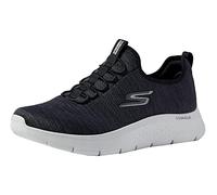 Skechers Men's Gowalk Flex-Athletic Slip-On Casual Walking Shoes with Air Cooled Foam Sneakers, Black/White 2, 11.5 X-Wide