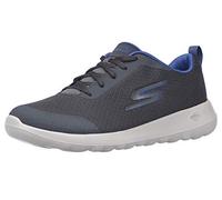 Skechers Men's Gowalk MAX-Athletic Workout Walking Shoe with Air Cooled Foam Sneaker, Medium, Charcoal Blue, 45.5 EU