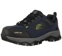 Skechers Men's Greetah Construction Shoe, Navy, 40 EU