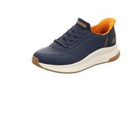 Skechers Men's Hands-Free Slip-ins Bobs Squad 4 Direct Step Sneaker, Navy, 46 EU