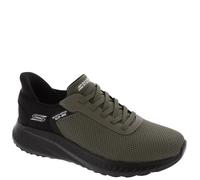 Skechers Men's Hands Free Slip-ins Squad Chaos-Balanced Edge Sneaker, Olive, 42.5 EU