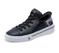 Skechers Men's Hands-Free Slip-ins X Dogg-Snoop One Double G Sneaker, Negro y Blanco, 43 EU