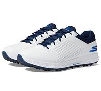 Skechers Zapato Go Golf Elite 5 GF para Hombre, Blanco/Azul Marino, 42.5 EU