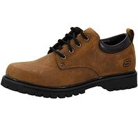 Skechers Moreno Ederson Oxford Zapatillas para hombre, Beige, 15 Wide
