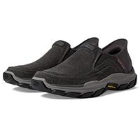 Skechers Men's Respected-Holmgren Slip-in Loafer, Charcoal, 10.5 Wide