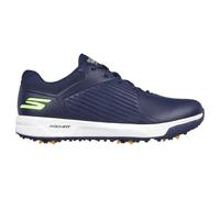 Skechers Mens Shoe-GO Golf Elite Vortex, Zapatillas Hombre, Navy Synthetic/Lime Trim, 44 EU