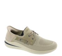 Skechers Men's Slip-ins: Delson 3.0-Roth, Mocasín Hombre, marrón, 41 EU