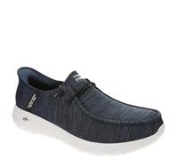 Skechers Men's Slip-ins: Go Walk MAX-Free Hands Sneaker, Navy, 12 UK Wide