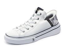 Skechers Men's Snoop Dogg: Snoop One-Double G Hands Free Slip-Ins Sneaker, White/Black, 10.5