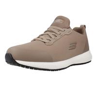 Skechers Squad Sr Myton, Zapatos para Profesionales Sanitarios Hombre, marrón, 45 EU