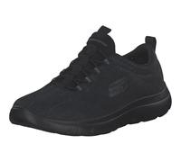Skechers Men's Summits Louvin, Mocasín Hombre, Black Mesh/PU/Trim, 39.5 EU