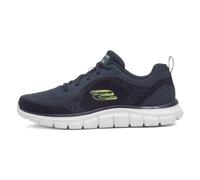 Skechers Men's Track Glendor Sneaker, Navy, 45.5 EU