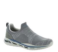 Skechers Men's Ultra Flex 3.0 Right Away Slip-in Loafer, Grey, 6.5 Wide