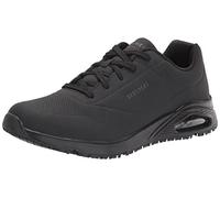Skechers Men's Uno Food Service Shoe, Black, 11.5