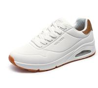 Skechers Men's UNO-Suited ON Air Sneaker, White, 12
