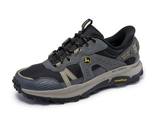 Skechers Men's x John Deere -Equalizer 5.0 Trail Harvester, Gris Oscuro, 44 EU