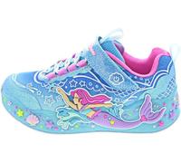 Skechers Mermaid Dreams, Zapatillas, Blue, 28 EU