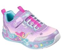 Skechers niña S-Lights: Mermaid Dreams en Lavanda, talla 34