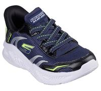 Skechers Meteor-Lights Brisk-Beams, Zapatillas, Navy, 33 EU