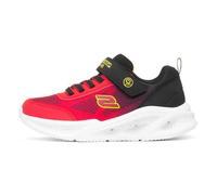 Skechers Zapatillas para niño Meteor-Lights Krendo Rojo/Negro Talla 1 (Little Kid)