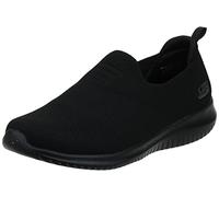 Skechers MICROBURST 2.0 BE ICONIC, Zapatillas para Mujer, Black Stretch Fit Knit Skimmmer, 36 EU