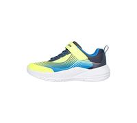 Skechers Zapatillas Niño Microspec Advance Amarillo y Azul Textil/Sintético Talla 30