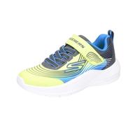 Skechers Zapatillas Niño Microspec Advance Amarillo y Azul Textil/Sintético Talla 30