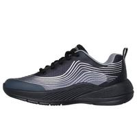 Skechers Microspec Advance Revconix - Zapatillas Deportivas, Color Negro, Talla 12 UK Niño, Black, 12 UK Child