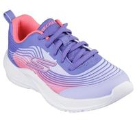 Skechers Microspec Advance - Tenis para niñas, Color Rosa Lavanda, Talla 12.5