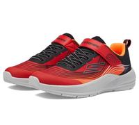 Skechers Microspec Advance - Zapatillas deportivas para niñas y jóvenes, talla única, rojo y negro, 3.5 Big Kid