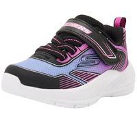 Skechers Microspec Advance - Zapatillas Deportivas para niño, Tela sintética Negra multitextil, 4 UK Child