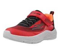 Skechers Microspec Advance, Zapatillas, Red/Black, 25 EU