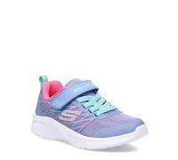 Skechers Microspec-Bold Delight, Tenis para niña, Malla Lavanda Rosa, 10.5 UK Child