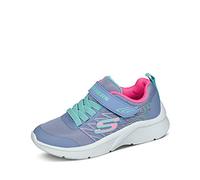Skechers Microspec-Bold Delight, Tenis para niña, Malla Lavanda Rosa, 12 UK Child