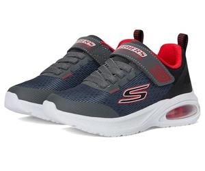 Skechers Microspec Max Advance-Squad-p - Tenis para niño, Carbón/Negro, 3.5 Big Kid